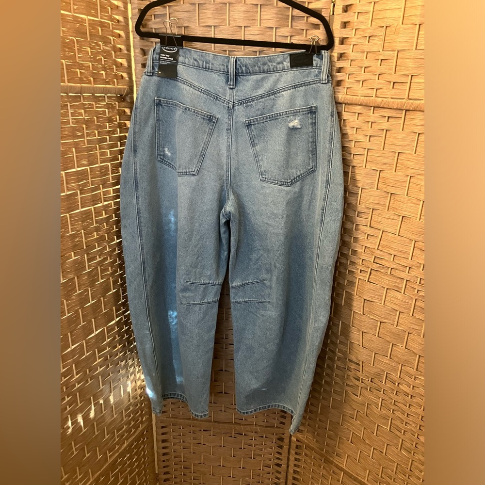 NWT Scoop Baggy Barrel Leg Jeans - Picture 2 of 8